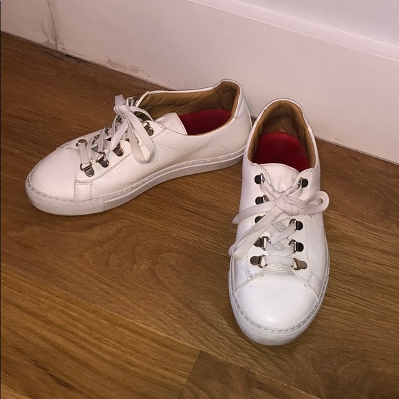 Koio Collective white leather sneakers - Picture 2 of 4